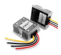 Onduleur de Puissance DC étanche 9-36V 12V 24V 36V à 19V, convertisseur Boost 1-30A, régulateur de Tension for la Surveillance(20A 101 Sliver)