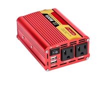 Onduleur de puissance, Onduleurs de voiture 600 W DC 12 V vers 110 V/220 60 Hz AC avec deux ports USB et charge rapide Adaptateur chargeur(2000w 12v,220V 60HZ-U+S+A)