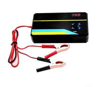 Onduleur de voiture 200 W DC 12 V/24 V vers 220 V avec double prise USB et AC, convient pour les véhicules 12/24 V pour un usage général