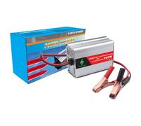Onduleur de voiture 300 W - Convertisseur d'énergie solaire portable, adaptateur de charge avec indicateur LED | Chargeur de véhicule léger pour camion, pick-up, voyage, alimentation compacte Usb, dis