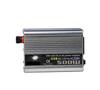 Onduleur de voiture à onde sinusoïdale pure 12V 220 500W 1000W 1500W 2000W Convertisseur de tension CC à CA Modifié Transmission de puissance à onde sinusoïdale pure Électricité Aluminium(500W,12V_50H