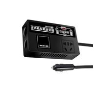 Onduleur de voiture - Adaptateur de conversion de courant pour odeurs de , conversion DC12 V/24 V en AC220 V - Station de charge automatique 200 W - Charge rapide pour smartphones, appareils