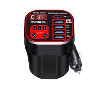 Onduleur de Voiture | Adaptateur Secteur Automobile,Prise de Charge Intelligente 220V pour Appareils Électroniques et Véhicules