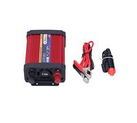 Onduleur de Voiture Portable 400 W avec 2 Ports USB, Charge Rapide, Onde sinusoïdale modifiée, Prise 12 V à 110 V AC pour Ordinateurs Portables, tablettes, Camping