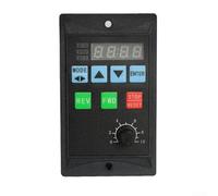 Onduleur d'entraînement de moteur 200 W 220 V 1 phase entrée triphasée avec contrôle de vitesse en continu indicateur LED et communication RS485