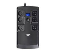 FSP GROUP Onduleur NanoFit 800 – 800 VA/480 W, 6 prises CA, USB Type-A