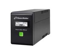 PowerWalker VI 600 SW - Onduleur - CA 220/230/240 V - 360 Watt - 600 VA - 7 Ah - USB - connecteurs de sortie : 3 - noir