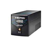Onduleur Hero Pro Dual Plug 1200 - Infosec - UPS Poêle, PC, écran, TV, 2 Prise FR/Schuko 2 Prises IEC, ASI 1200VA/700W