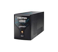 Onduleur Hero Pro Dual Plug 2400 - Infosec - UPS Poêle, PC, écran, TV, 2 Prise FR/Schuko 2 Prises IEC, ASI VA/1400W