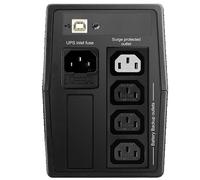 Onduleur HERO Touch LCD 800 VA - Infosec - Alimentation sans interruption, PC, écrans, 4 prises informatiques IEC, 800VA/480W