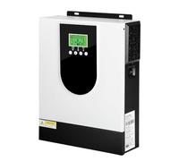 Onduleur hybride 3000 W, onduleur solaire AC230 V à onde sinusoïdale pure avec batterie 24 V, contrôleur solaire MPPT 80 A pour système hors réseau de stockage d'énergie domestique