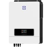 Onduleur Hybride Solaire 10,2 KW, 180 A, Contrôleur De Charge Intégré, Entrée 500 V Max., DC 48 V vers AC 230 V, Onde Sinusoïdale Pure, pour Stockage D'énergie Domestique, Camping-Car,