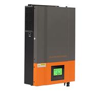 Onduleur Hybride Solaire Hors RéSeau Onduleur à Onde SinusoïDale Pure 4200W 140A ContrôLeur Solaire MPPT