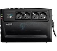 ONDULEUR INFOSEC ZEN LIVE 800 4prises SCHUKO/FR LED/2A