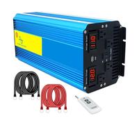 Onduleur Intelligent 60Hz, 3000/4000/5000/8000W, Convertisseur De Voiture Haute Puissance, Transformateur De Camping en Plein Air Large Gamme D'Applications(24V 5000W)