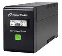 Onduleur Interactif PowerWalker VI 800 SW FR - 800 VA 480 W - 2 Sorties CA