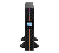 Vertiv Liebert GXE3-1500IRT2UXL alimentation d'énergie non interruptible Double-conversion (en ligne) 1,5 kVA 1350 W 8 sortie(s) CA