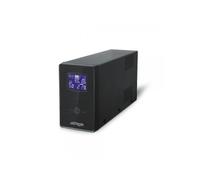 Gembird Onduleur interactif EG-UPS-032 – 850 VA 510 W 8 Ah 3 prises CA USB 220 V Noir