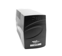 Onduleur Mach Power pour PC - UPS Line Interactive 600 VA/290 W, stabilisateur AVR, 1 Batterie 12 V/4,5 Ah, 2 Sorties Schuko/Ita, 1 Port USB UPS-LIT60P (600 VA/290 W)