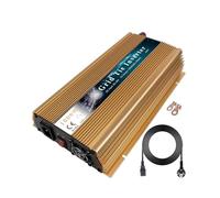 Onduleur Micro-onduleur Solaire 1000W 20V-5V CC 120V 240V CA Compatible avec Les Panneaux Solaires Ou Éoliennes 1200W 24V 30V 36V Power Inverter(Or,36V(20-50VDC),120VAC)