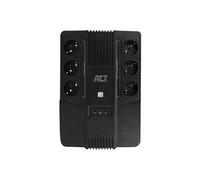 ACT Connectivity Onduleur Line Interactive AC2300 600 VA 6 prises Schuko AVR Protection surtensions