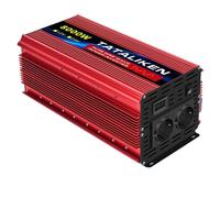 Onduleur, onde sinusoïdale pure, convertisseur DC 12V/24V vers AC 220V, 8000W EU, 12V50HZ, Europe
