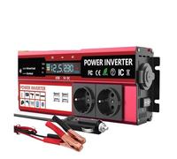 Onduleur Onduleur 2000 W 3000 W 4000 W 12 V CC vers 220 V CA Transformateur avec Prise USB Universelle Et Affichage LED pour Camping-Car Power Inverter(12V 230V EU 3000W)