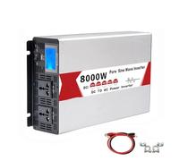 Onduleur Onduleur 6000 W 8000 W À Onde Sinusoïdale 12 V 24 V 48 V 60 V 72 V vers AC 220 V 60 Hz Convertisseur Fréquence Double Prise avec Port USB Power Inverter(72V,230V(50HZ) Uni,8KW)