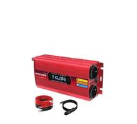 Onduleur Onduleur À Onde Sinusoïdale Modifiée Double Tension D'entrée 12 V CC Et 24 V CC vers 220 V CA Écran LCD Puissance Continue De 1500 W À 3000 W Power Inverter(Red 3000W Peak)