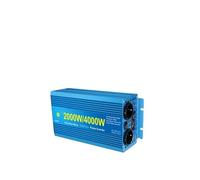 Onduleur Onduleur De Puissance pour Voiture/Camping/Hors Réseau 4000W/8000W, Convertisseur De Tension À Onde Sinusoïdale, Prise Standard UE Power Inverter(12V-220V 60Hz,4000W Peak)