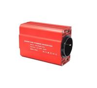 Onduleur Onduleur De Voiture 300 W 500 W DC 12 V AC 220 V Convertisseur De Chargeur Portable Extérieur Prise Allume-Cigare UE/Universelle Power Inverter(Red 300W EU)
