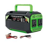 Onduleur Onduleur de Voiture 300 W avec Port USB et Type-C, transformateur Tension 12 V CC vers 110 V/220 CA pour Tablette/Batterie Power Inverter(220V)