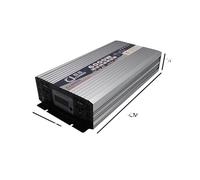 Onduleur Onduleur sinusoïdal DC12V 24V 48V 70V à AC 220 1600W 3500W transformateur convertisseur de puissance onduleur solaire avec affichage à LED Faible consommation d'énergie(6000W,60V)