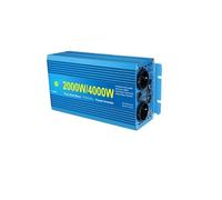Onduleur Onduleur Sinusoïdal Pur 4kW/5kW/6kW Convertisseur De Tension 12V/24V CC vers 220V/230V CA 50Hz/60Hz 4000W/5000W/6000W Prise Universelle UE Power Inverter(12V,220V 60Hz Uni,4000W Peak)