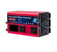 Onduleur Onduleur Sinusoïdal Pur 5500 W 5000 W Convertisseur Tension DC 12 V/24 V/48 V/60 V/72 V vers AC 110 V/220 V pour Installation Solaire Voiture Transformateur(24V,110V 60Hz,5000W)