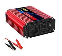 Onduleur Onduleur Sinusoïdal Pur 6000 W, 12 V CC vers 230 V CA 240 V 50 Hz, Adaptateur Allume-Cigare avec Écran LED, Prise UE Power Inverter(220V 50HZ_3500W EU)