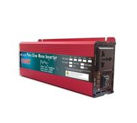 Onduleur Onduleur Solaire À Onde Sinusoïdale Convertisseur Portable 12 V/24 V CC vers 110 V/220 V CA 1000 W 1600 W 2000 W 3000 W Power Inverter(110V 60Hz,2200W 24V)