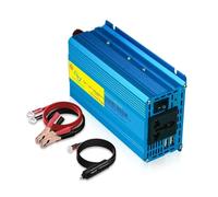 Onduleur Onduleur Sortie AC127V/220V pour Caravanes Camping en Plein Air pour Système D'énergie Solaire À Onde Sinusoïdale Convertisseur Puissant 60 Hz Transformateur(24V 220V 60Hz,1000W Peak)