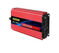 Onduleur Onduleurs Solaires avec LED, Prise UE, Convertisseur Sinusoïdal Pur 24 V 220 V, 3500 W Power Inverter(12V 50HZ,220-240V EU_4500W)