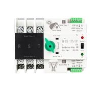 Onduleur photovoltaïque 2P 3P 4P avec sélecteur de puissance automatique double, alimentation ininterrompue 63 A 100 A 125 A(2,125A(PV))