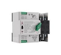 Onduleur photovoltaïque 2P sur rail DIN avec sélecteur de puissance automatique double, alimentation ininterrompue 100 A/125 A(100A(PV))