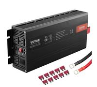 Onduleur pour camion - VEVOR - 415 x 164 x 80 mm Onduleur onde sinusoïdale modifiée 3000W 12V CC à 230V CA écran LCD CE FCC