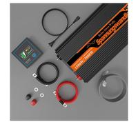 Onduleur Puissance Convertisseur 1500 W 2500 W DC 12 V vers AC 220 V 230 V Transformateur À Onde Sinusoïdale Hors Réseau pour Onduleur Domestique avec Chargeur(1500W)