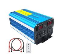 Onduleur Puissance Onduleur Sinusoïdal Pur 48 V/24 V/12 V 4000 W 8000 W pour Installation Solaire 110 V/220 V/127 V(5000W B,24V 220V Universal)