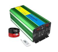 Onduleur Puissance Onduleur Sinusoïdal Pur 48 V/24 V/12 V 4000 W 8000 W pour Installation Solaire 110 V/220 V/127 V(8000W Green,48V 220V Universal)