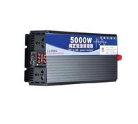 Onduleur Puissance Onduleur Sinusoïdal Pur DC 12/24/48/60 V/72 V vers AC 220 110 120 4000 W/5000 W/5500 W/3000 W Charge Voiture D'énergie Solaire(12V,220V(60HZ),Peak Power 5000W)