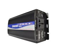 Onduleur Puissance Onduleur Solaire 2000W 1000W 800W 12V 24V 48V 60V 72V vers AC 110V 220V Convertisseur À Onde Sinusoïdale Prise Universelle(B,12V,220V 50HZ)