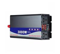 Onduleur Puissance Onduleur Voiture À Onde Sinusoïdale 3000 W/4000 W Convertisseur Puissance 12 V/24 V/48 V/60 V CC vers 220 V CA Double Prise Solaire(60V,230V(50HZ),3000W)