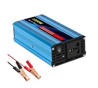 Onduleur Pur Sinus Convertisseur De Puissance 12V/24V À 220V/110V 50/60HZ Convertisseur Puissance CC À AC avec Affichage LED Onde Sinusoïdale(12V50HZ,220V,1000W)