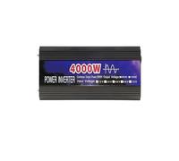 Onduleur Pur Sinus Convertisseur De Tension 50/60 Hz pour Voiture Solaire Onduleur À Onde Sinusoïdale LED 2000 W 3000 W 4000 W DC 12V 24V 48V vers AC 220 V(12V,50HZ,4000W EU)